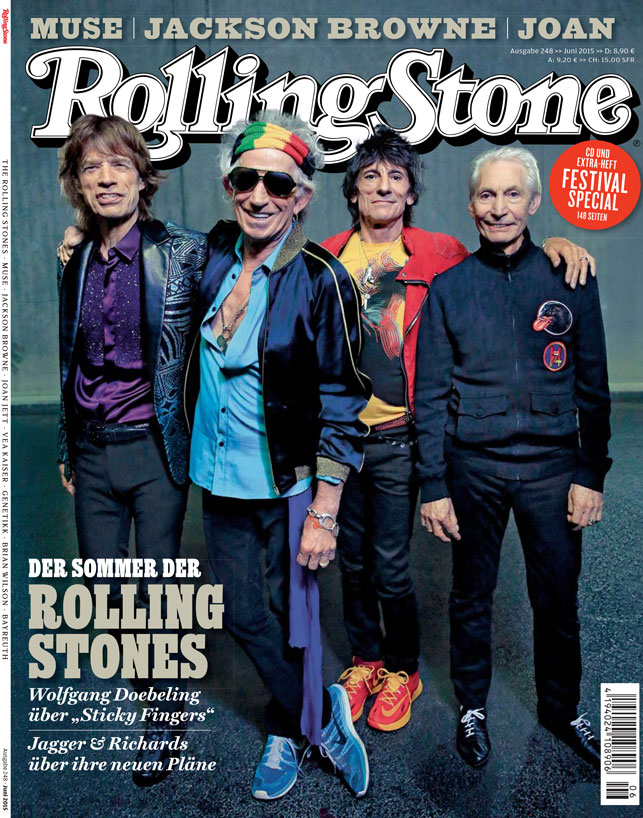 ROLLING STONE Cover Juni 2015