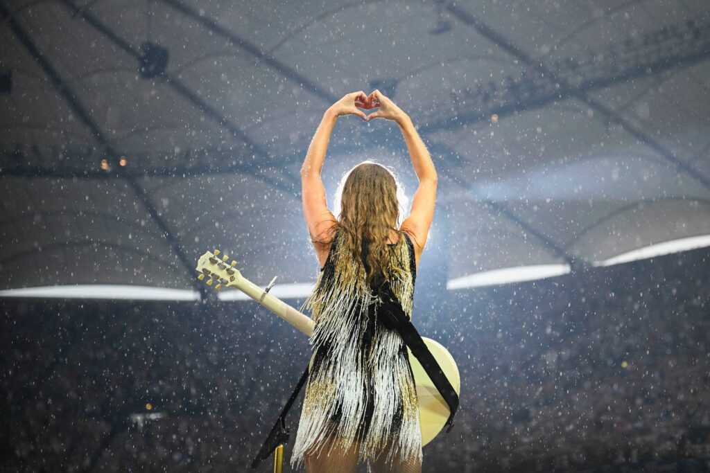 Taylor Swift während ihrer „Eras Tour“ in Hamburg