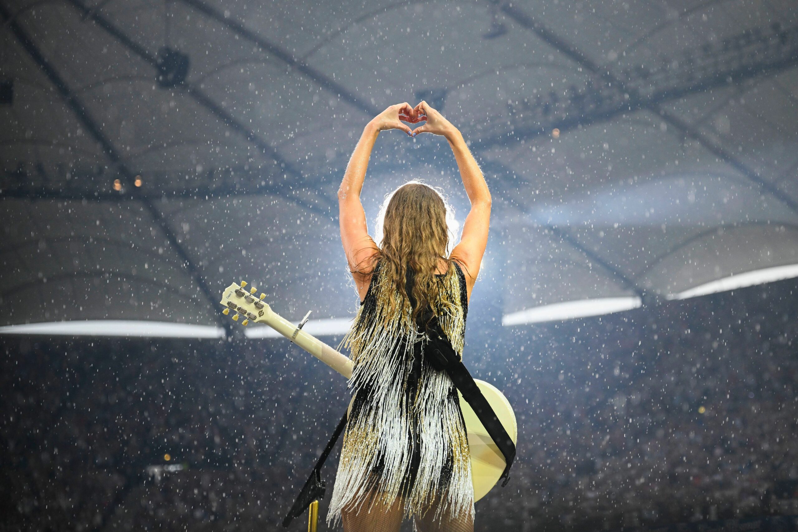 Taylor Swift während ihrer „Eras Tour“ in Hamburg