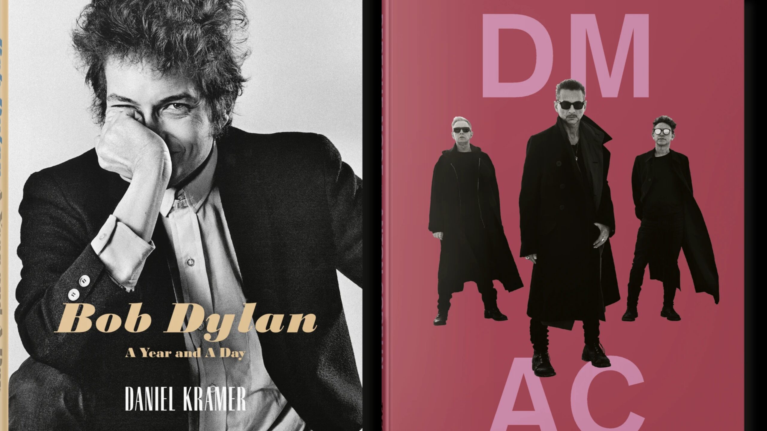 Zwei Highlights im Taschen-Programm: Bob Dylan aus der Sicht von Daniel Kramer und Depeche Mode fotografiert von Anton Corbijn