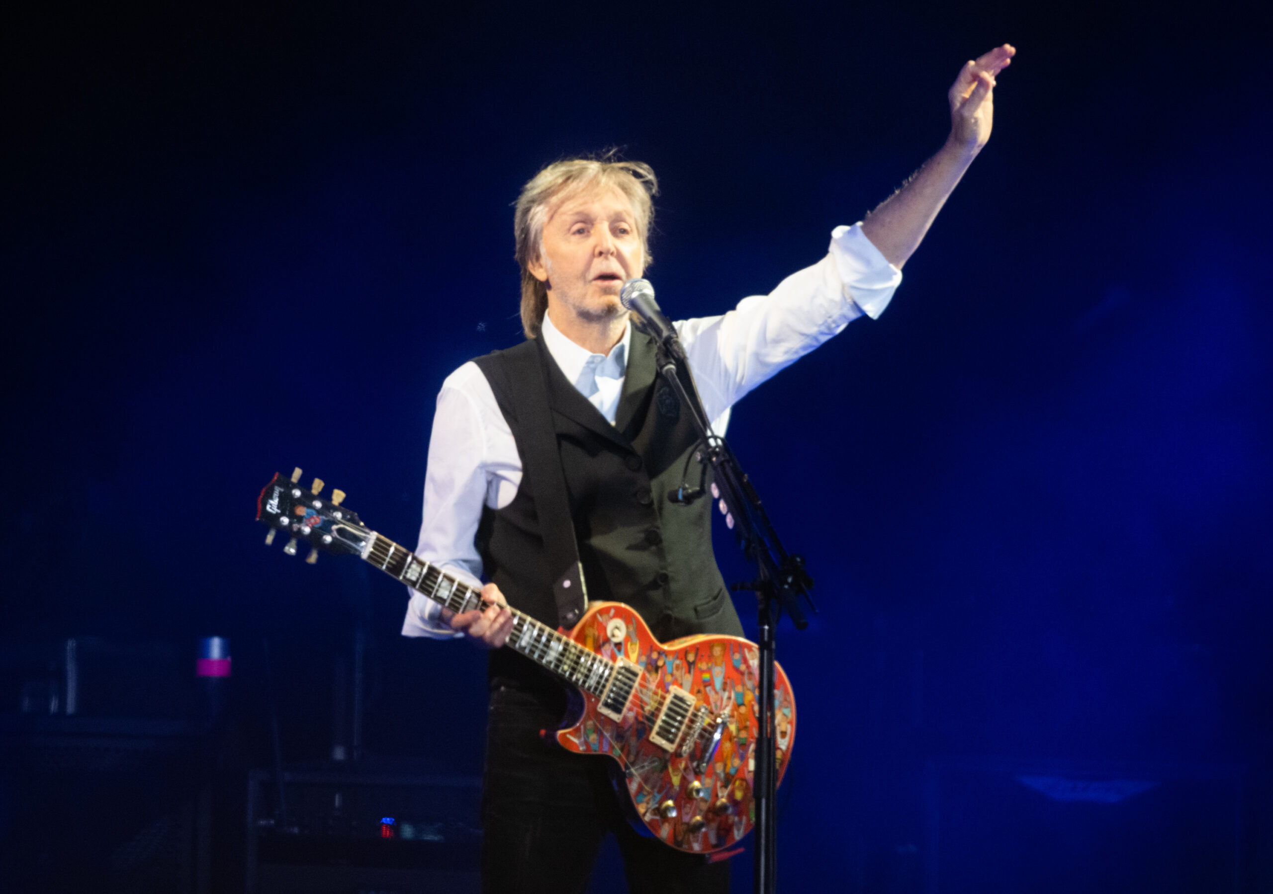 Paul McCartney live beim Glastonbury Festivals 2022