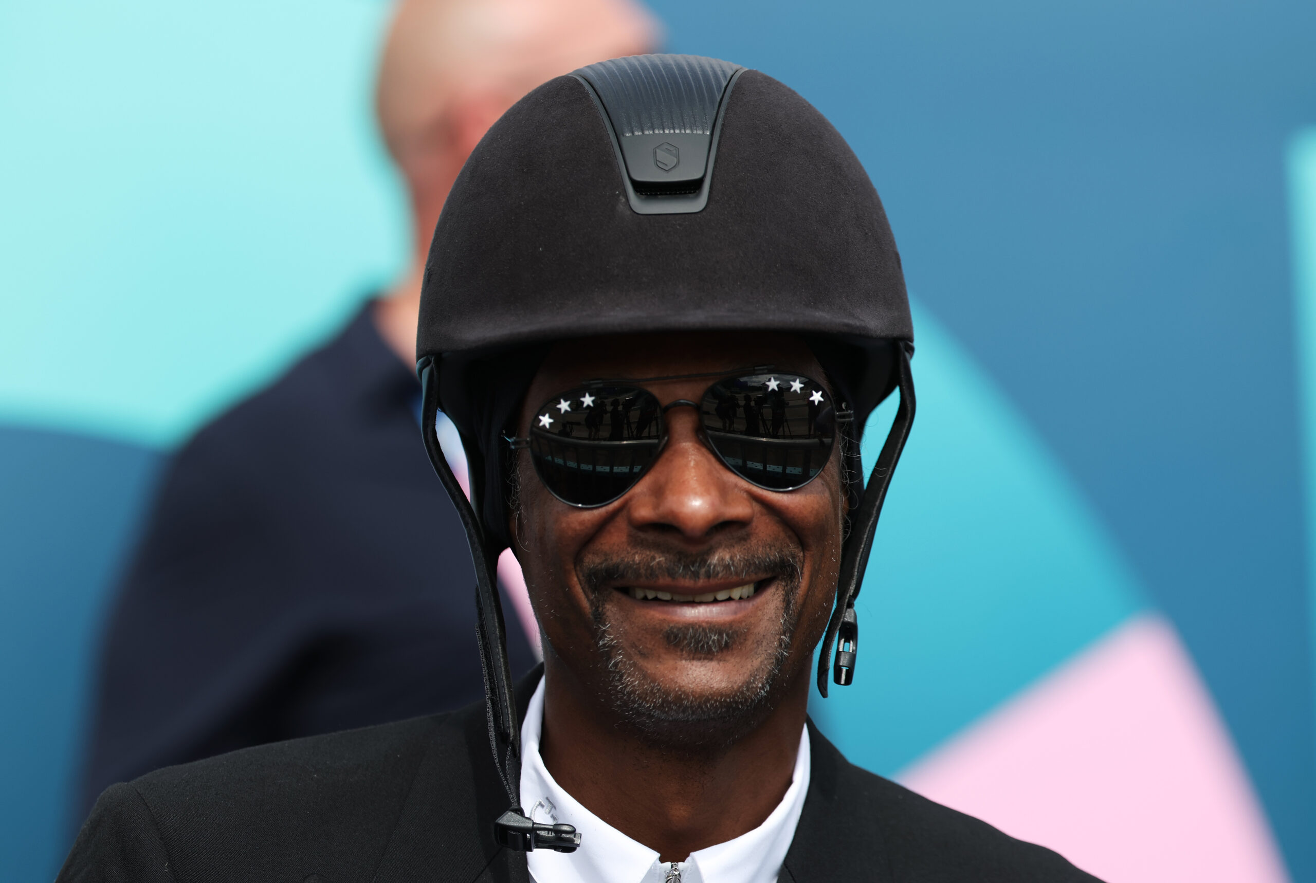 Snoop Dogg besucht den Dressur Team Grand Prix Special am achten Tag