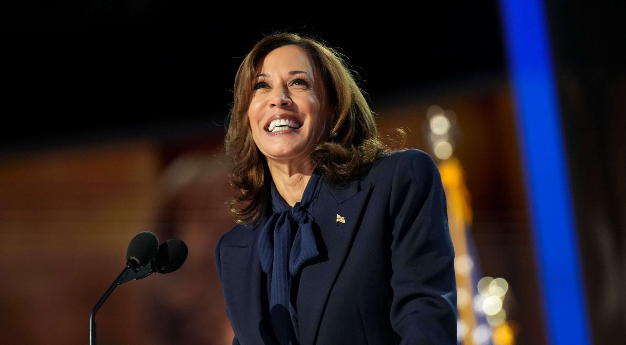 Kamala Harris beim Demokratischen Nationalkonvents in Chicago, Illinois