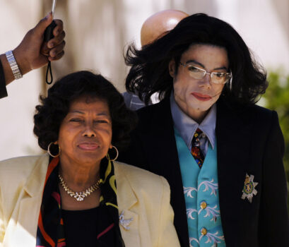 Michael Jackson und seine Mutter Katherine Jackson