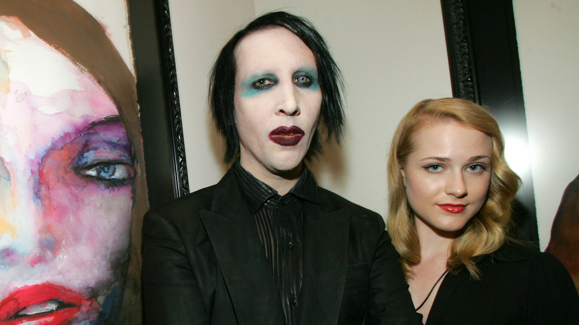 Marilyn Manson und Evan Rachel Wood