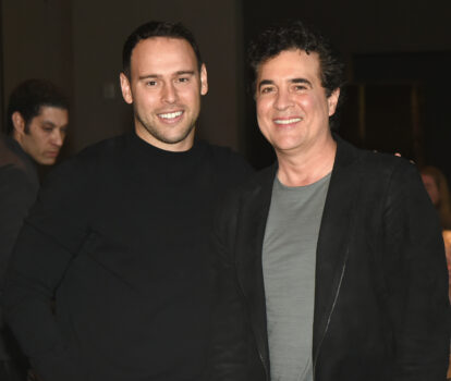 Scooter Braun und der CEO von Big Machine Records Scott Borchetta