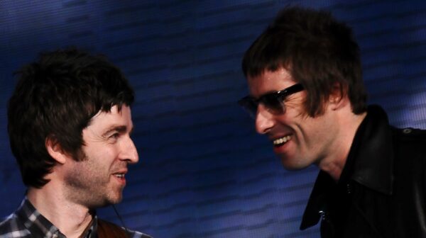 Die Gesichter von Oasis: Noel und Liam Gallagher.