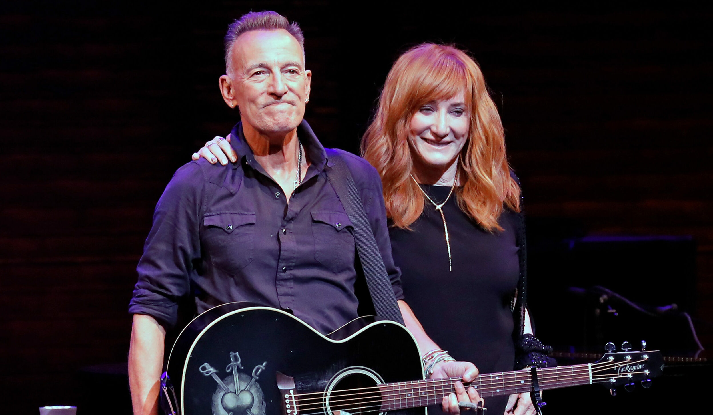 Bruce Springsteen mit seiner Ehefrau und E-Street-Band-Kollegin Patti Scialfa