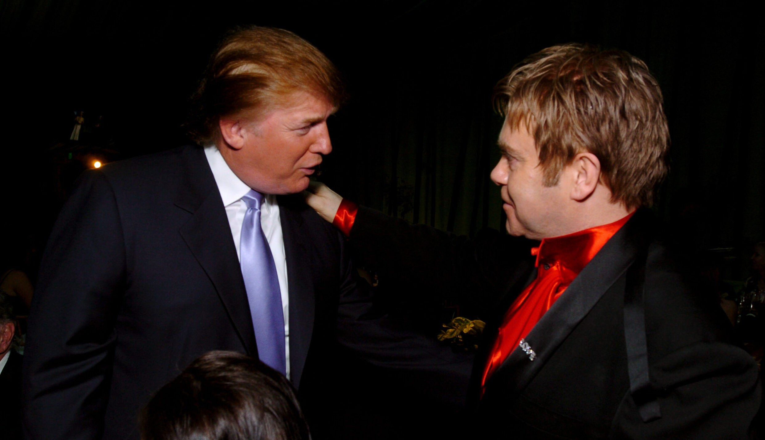 Kennen und schätzen sich: Donald Trump und Elton John