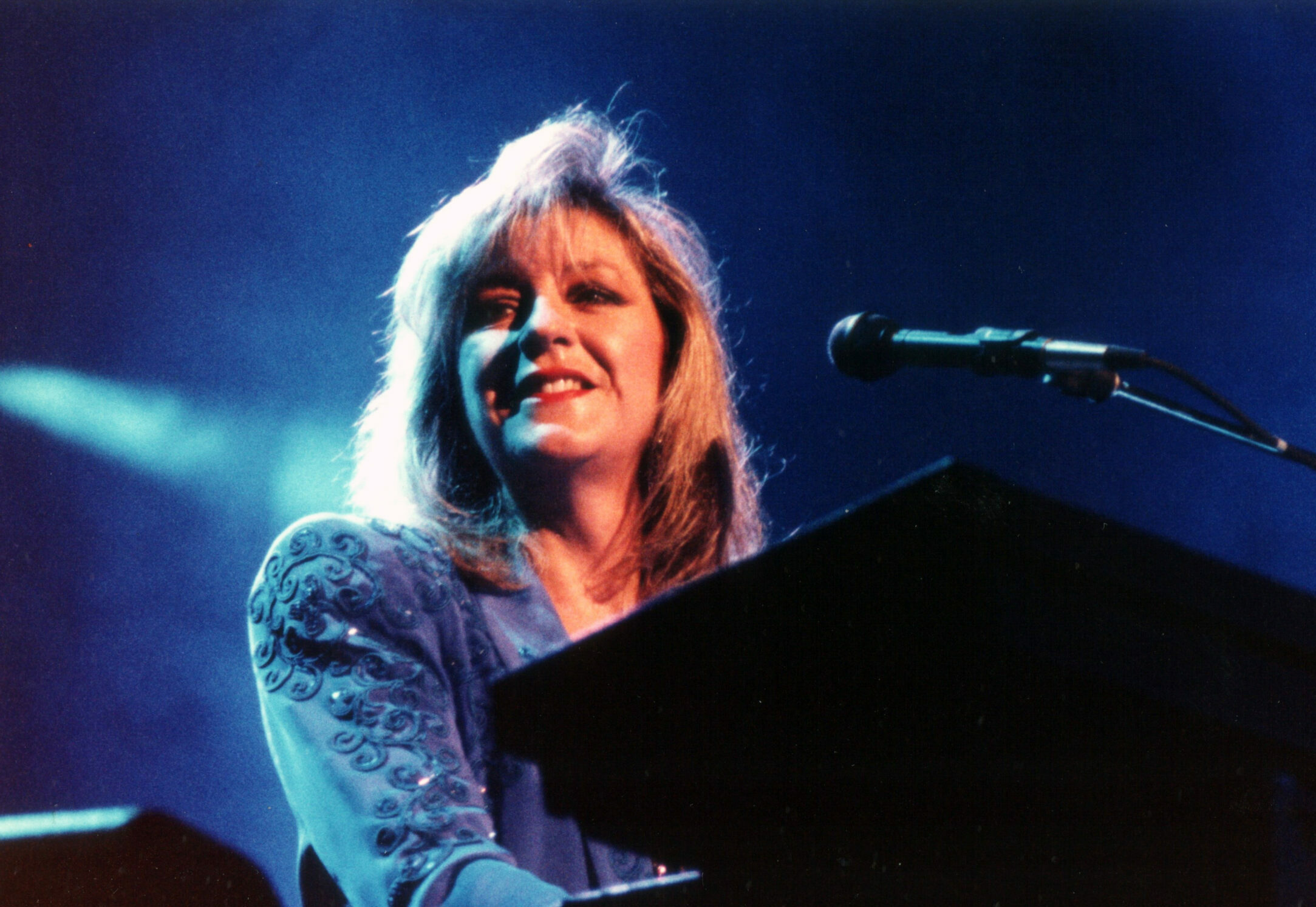 Christine McVie von Fleetwood Mac im Met Center in Bloomington, Minnesota 1990