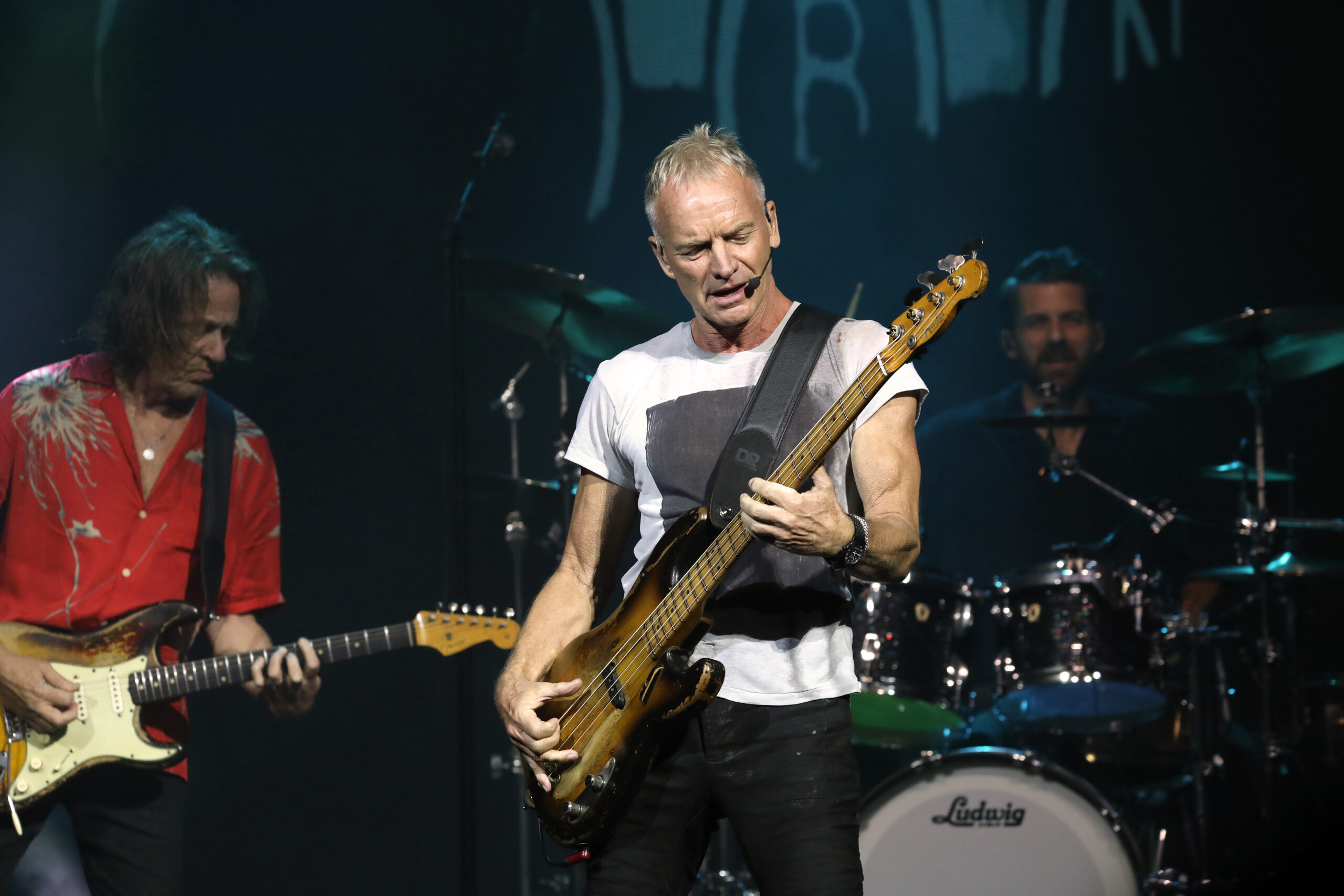 Sting bei seinem Auftritt mit Sting 3.0 in der Massey Hall in Toronto 2024