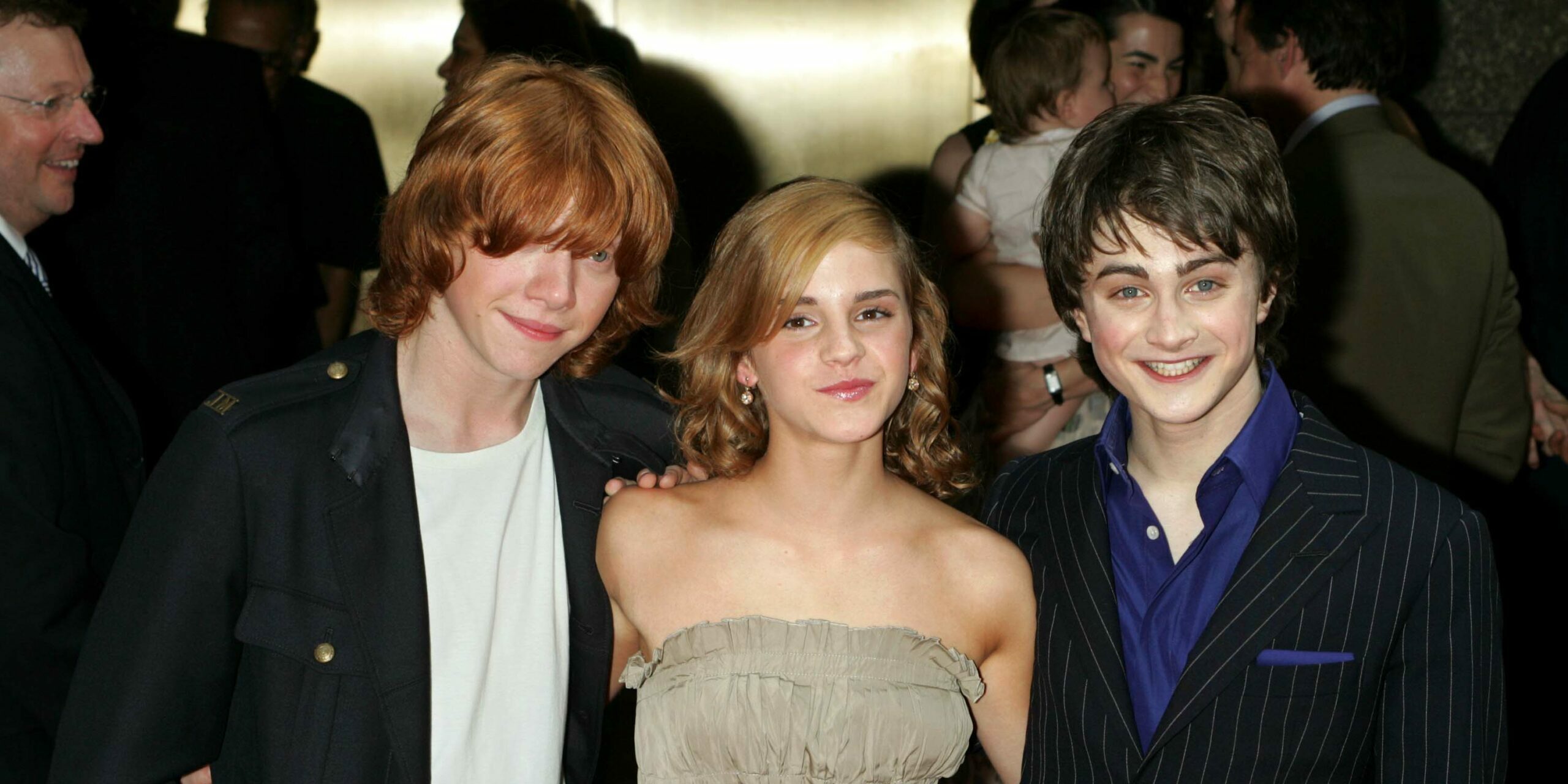 Rupert Grint, Emma Watson und Daniel Radcliffe