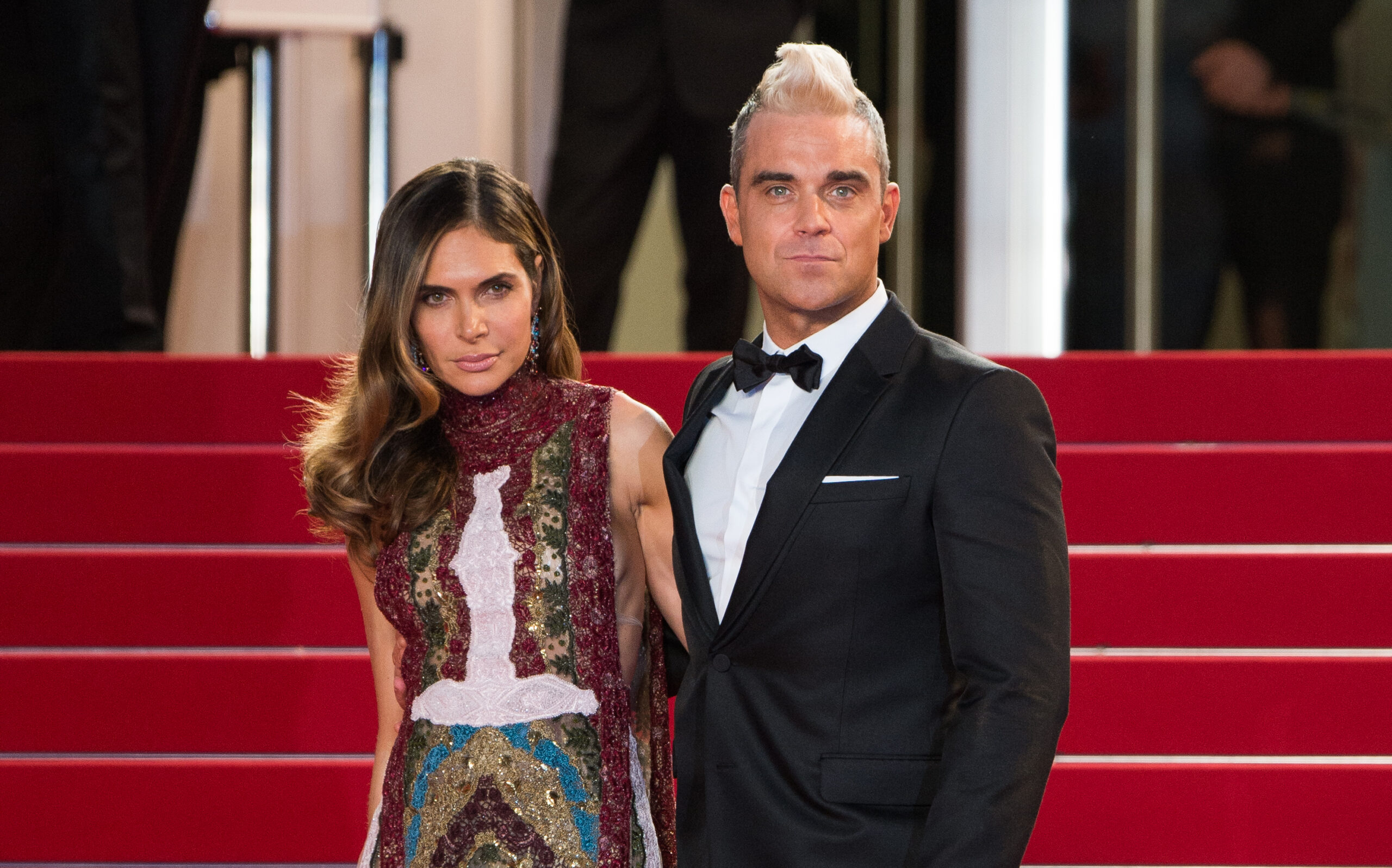 Robbie Williams und Ayda Field 2015