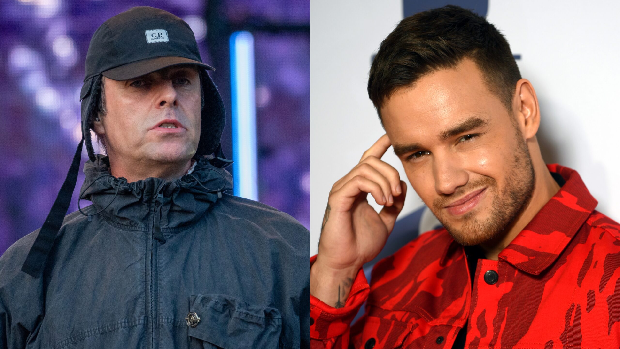 Liam Gallagher (l.); Liam Payne (r.)