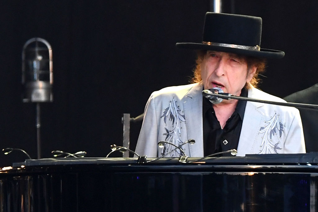 Bob Dylan performt im Hyde Park (Juli, 2019) in London, England