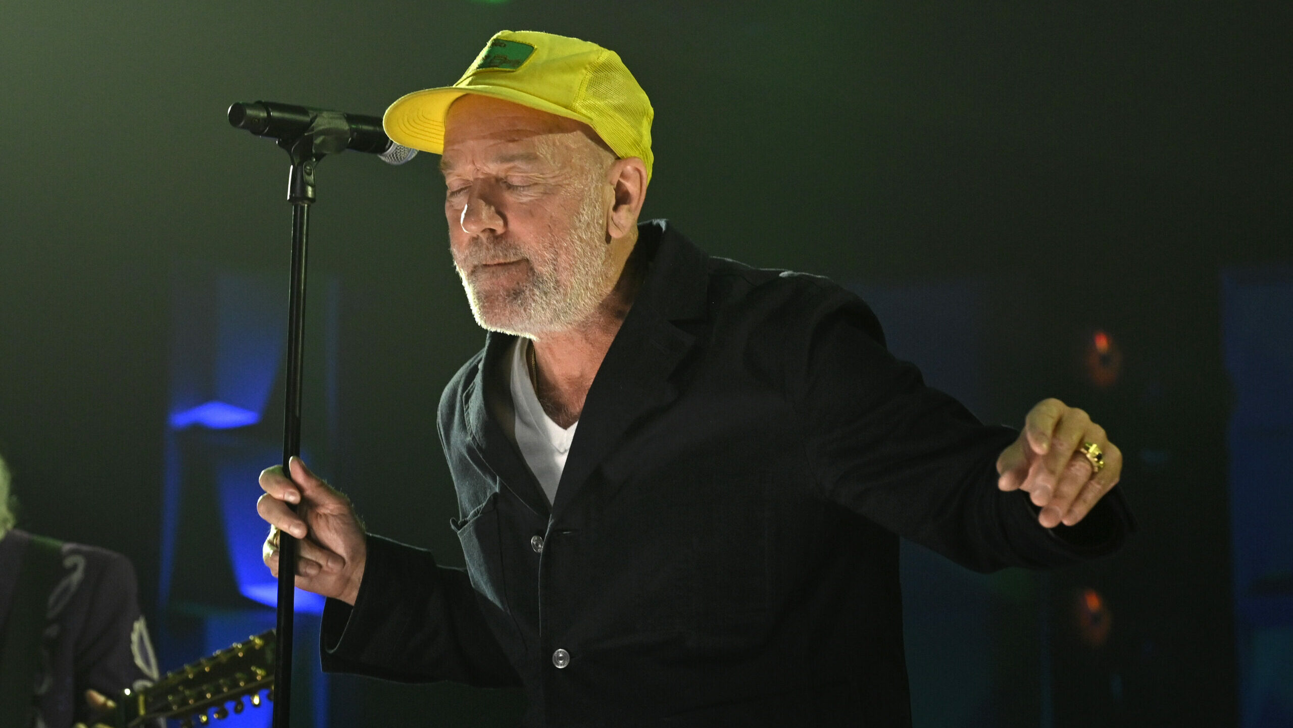 Michael Stipe, von R.E.M., bei einem Auftritt im Juni 2024