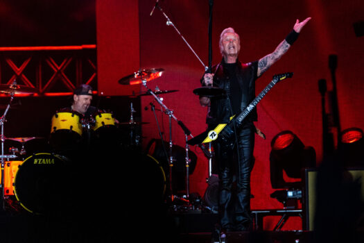 James Hetfield von Metallica live, 1. Juni 2024, Wien 