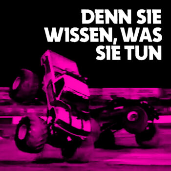 Singlecover:Tocotronic – "Denn sie wissen, was sie tun"