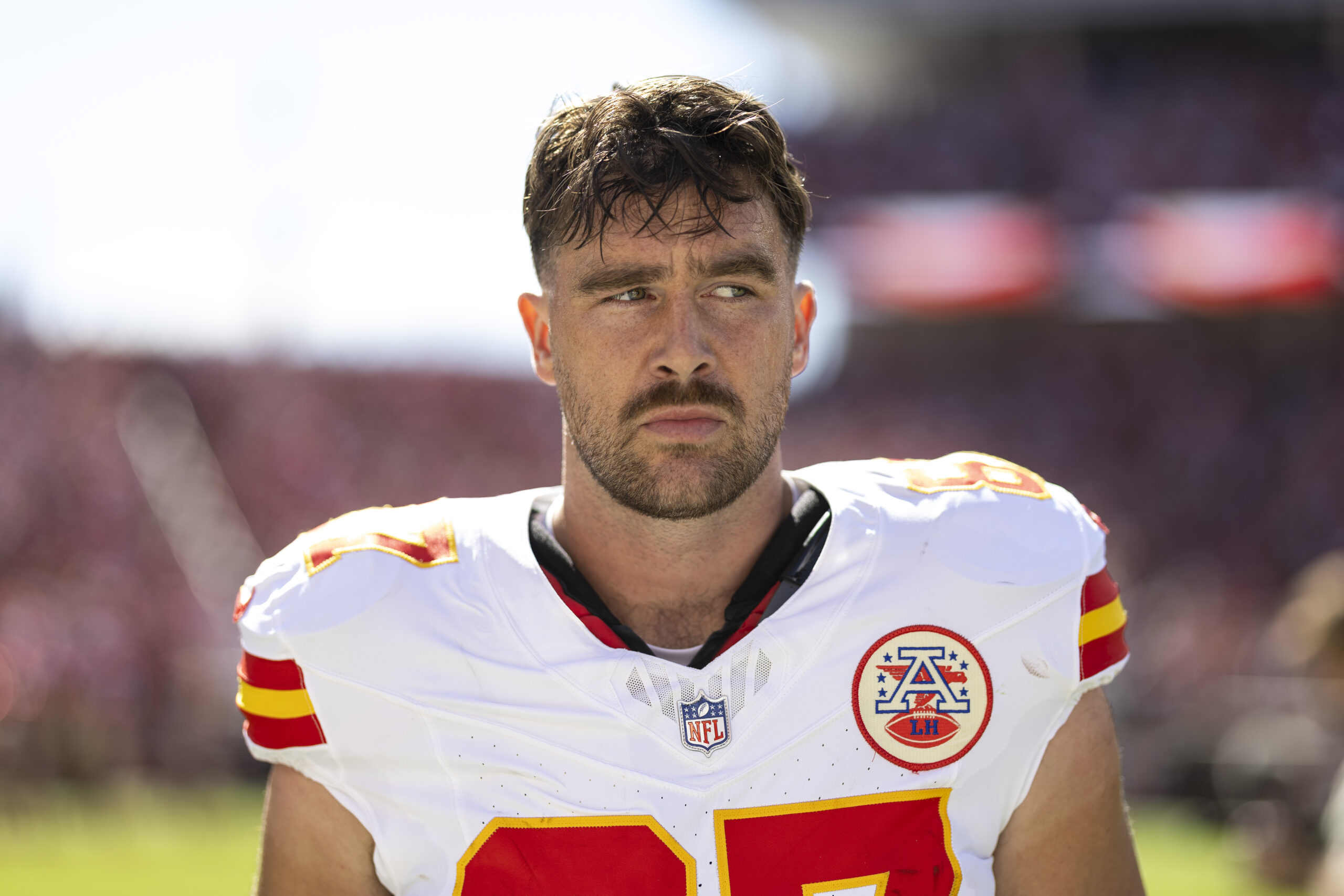 Taylor Swifts Partner Travis Kelce, 2024