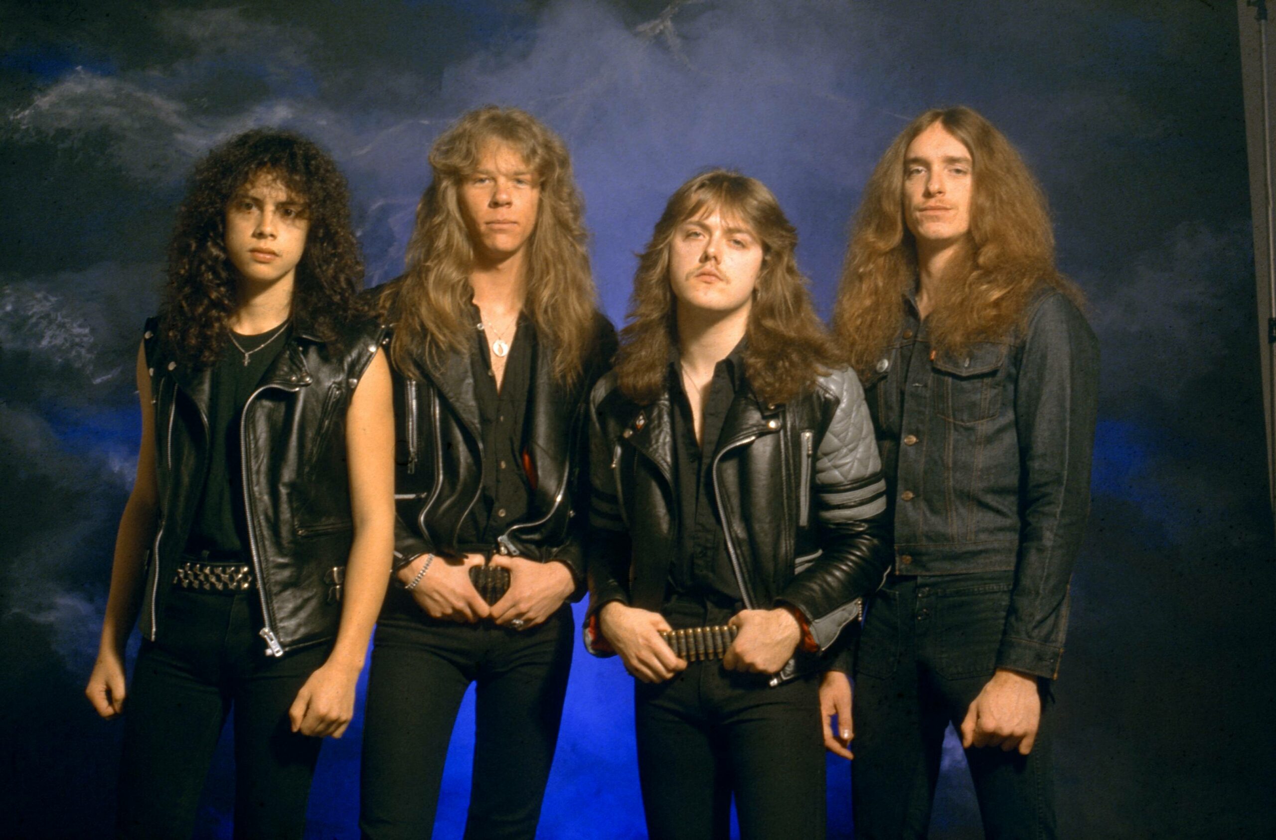 Für viele Puristen die beste Metallica-Besetzung: Kirk Hammett, James Hetfield, Lars Ulrich und Cliff Burton (v.l.n.r.)