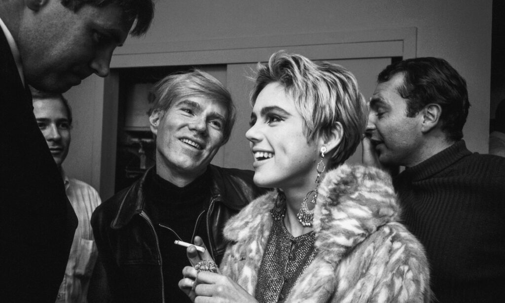 Andy Warhol und Edie Sedgwick 