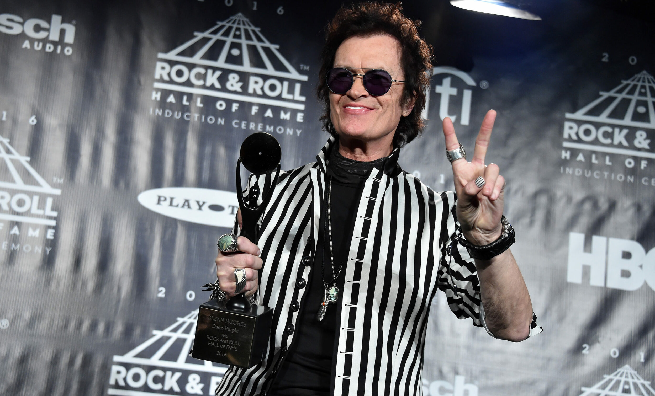 Glenn Hughes bei der 31. Rock & Roll Hall of Fame Zeremonie