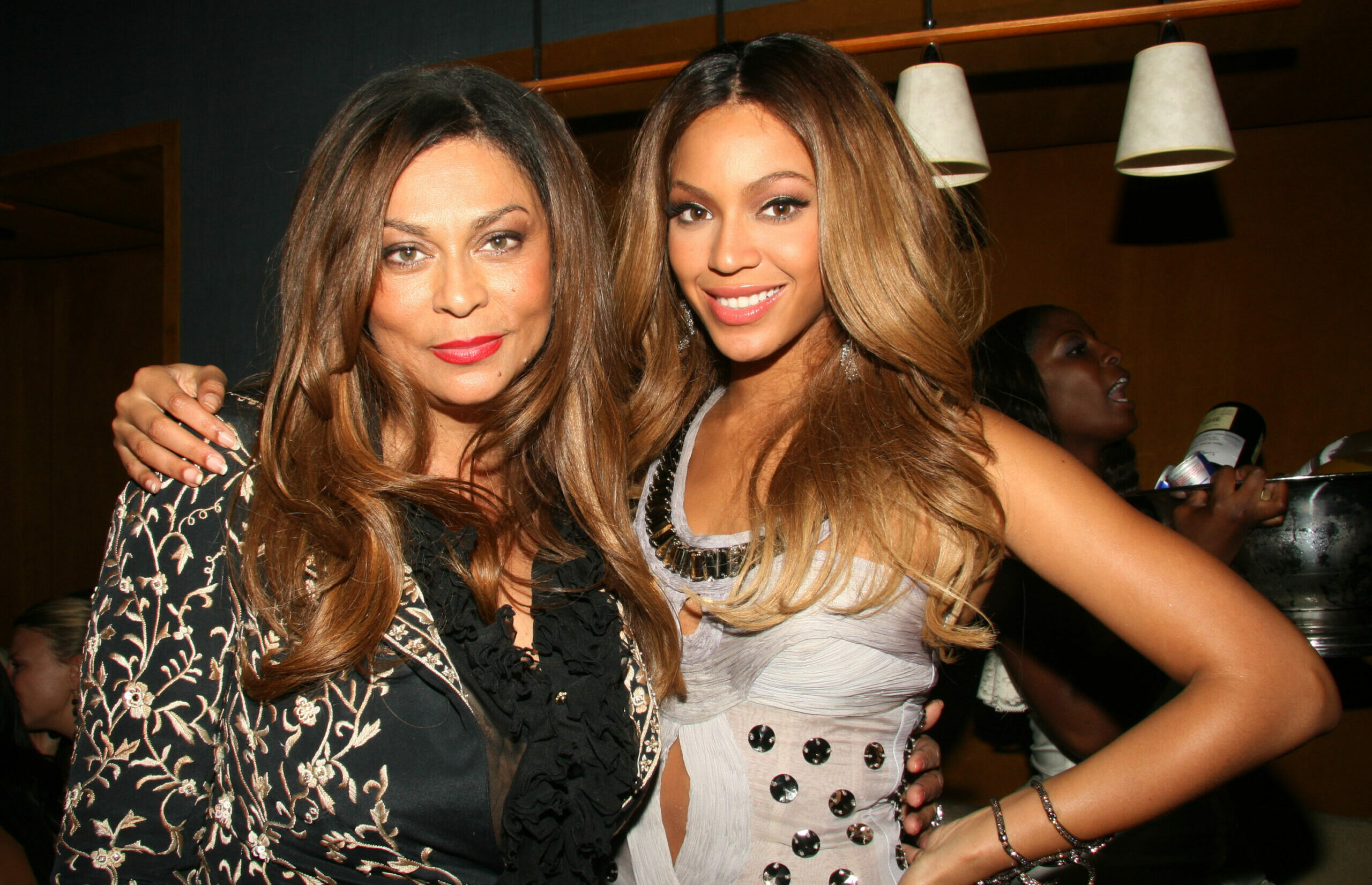 Beyoncé mit ihrer Mutter Tina Knowles