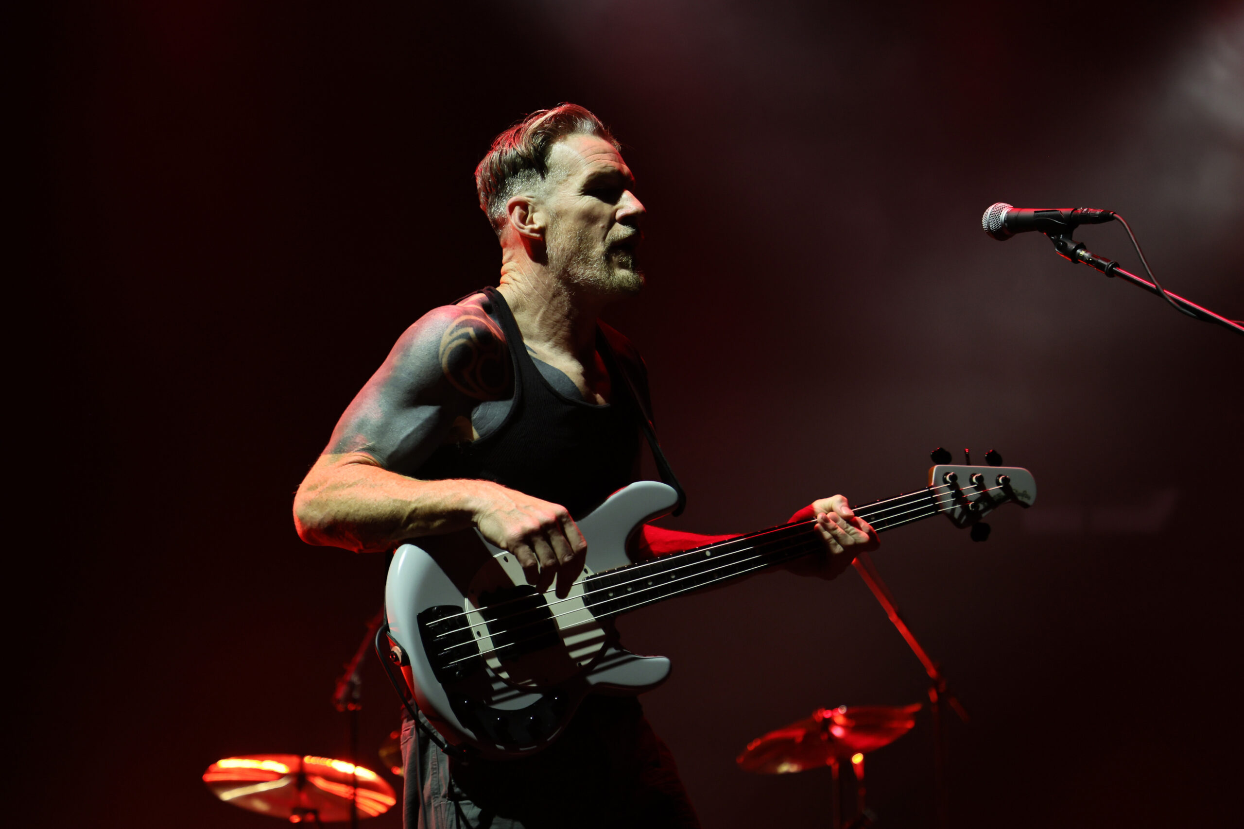 Tim Commerford mit Rage Against the Machine, 2022